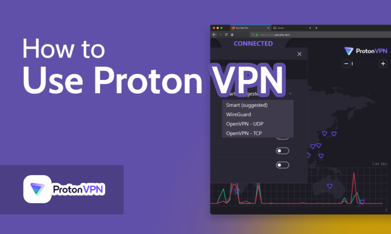 Proton VPN 客户端网络运行拓扑与安全路由监控界面